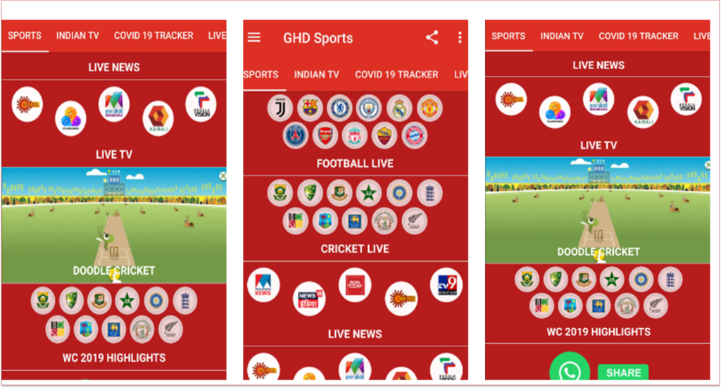 ghd sports apk download