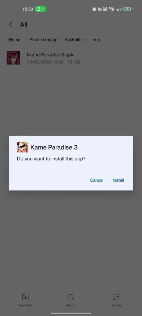 kame paradise 3 apk
