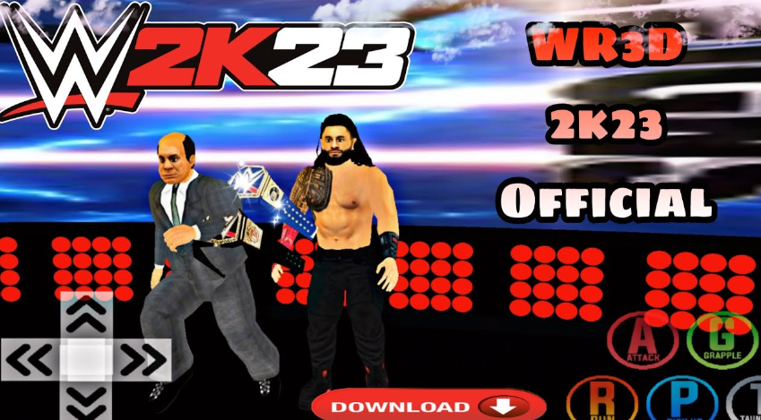 wr3d 2k23 mod apk download
